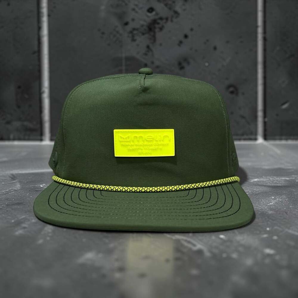 Melin Coronado Links Hydro Hat Classic Green (NWT)- Small